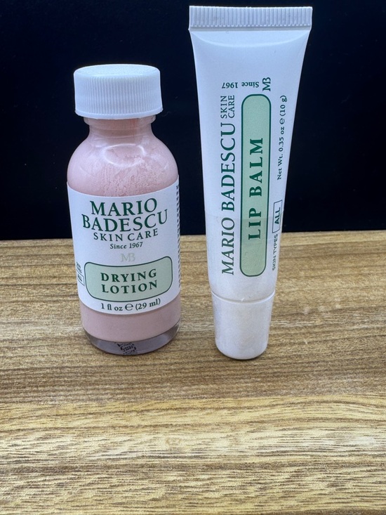 Mario Badescu Other - Mario Badescu Pink Drying Lotion & White Lip Balm